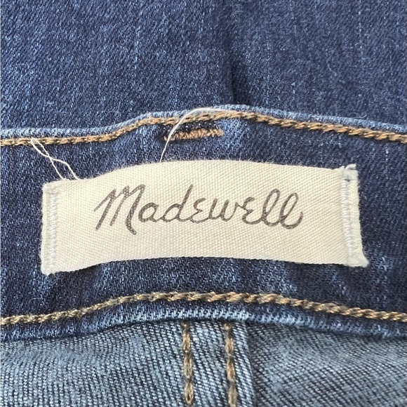Madewell 10" High Rise Dark Wash Skinny Jeans Size 25 - Picture 6 of 12